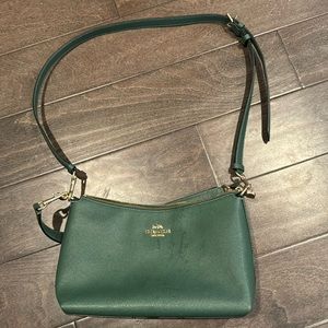 Forest Green coach bag